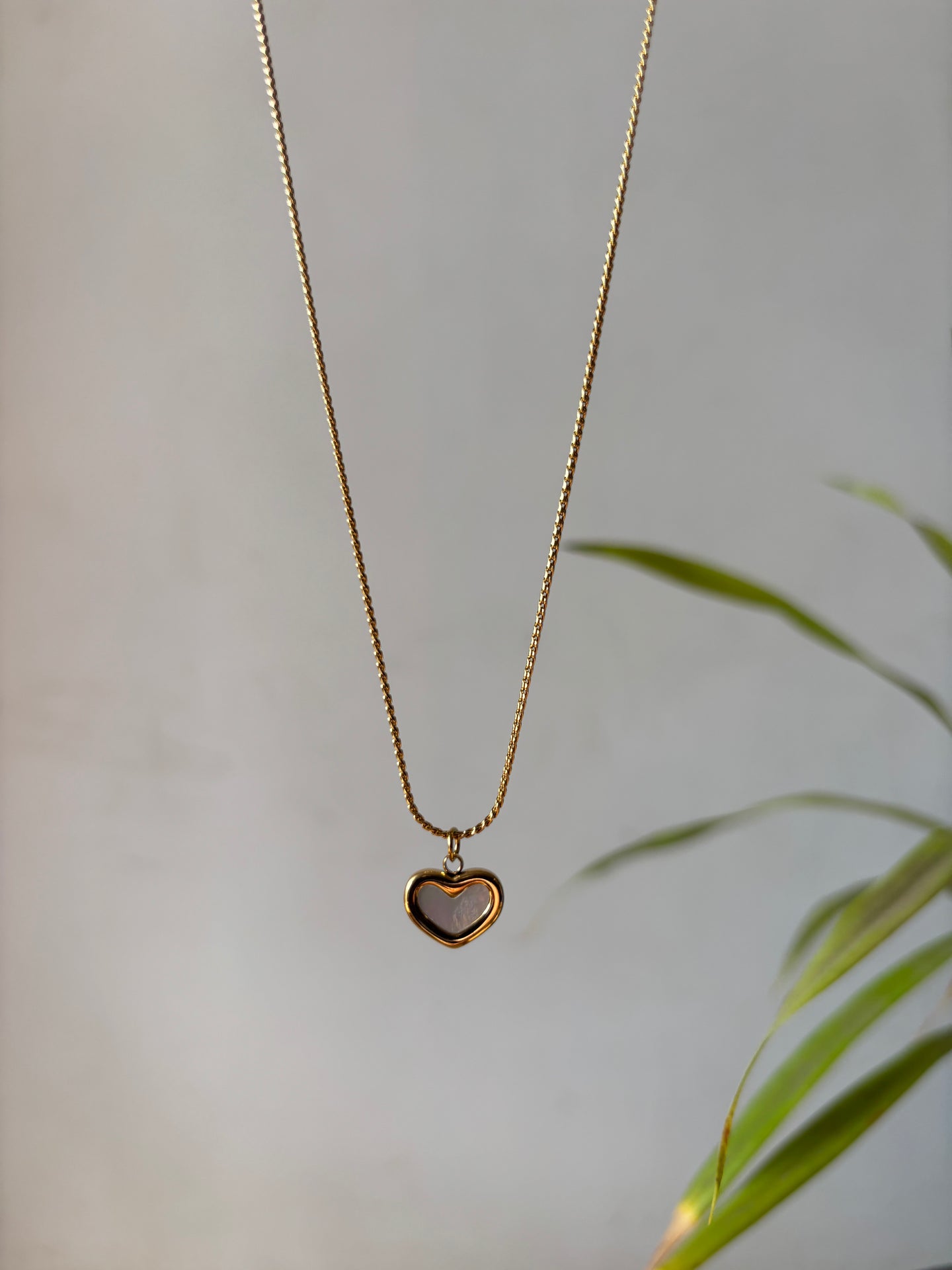 Honeydrop Heart Necklace